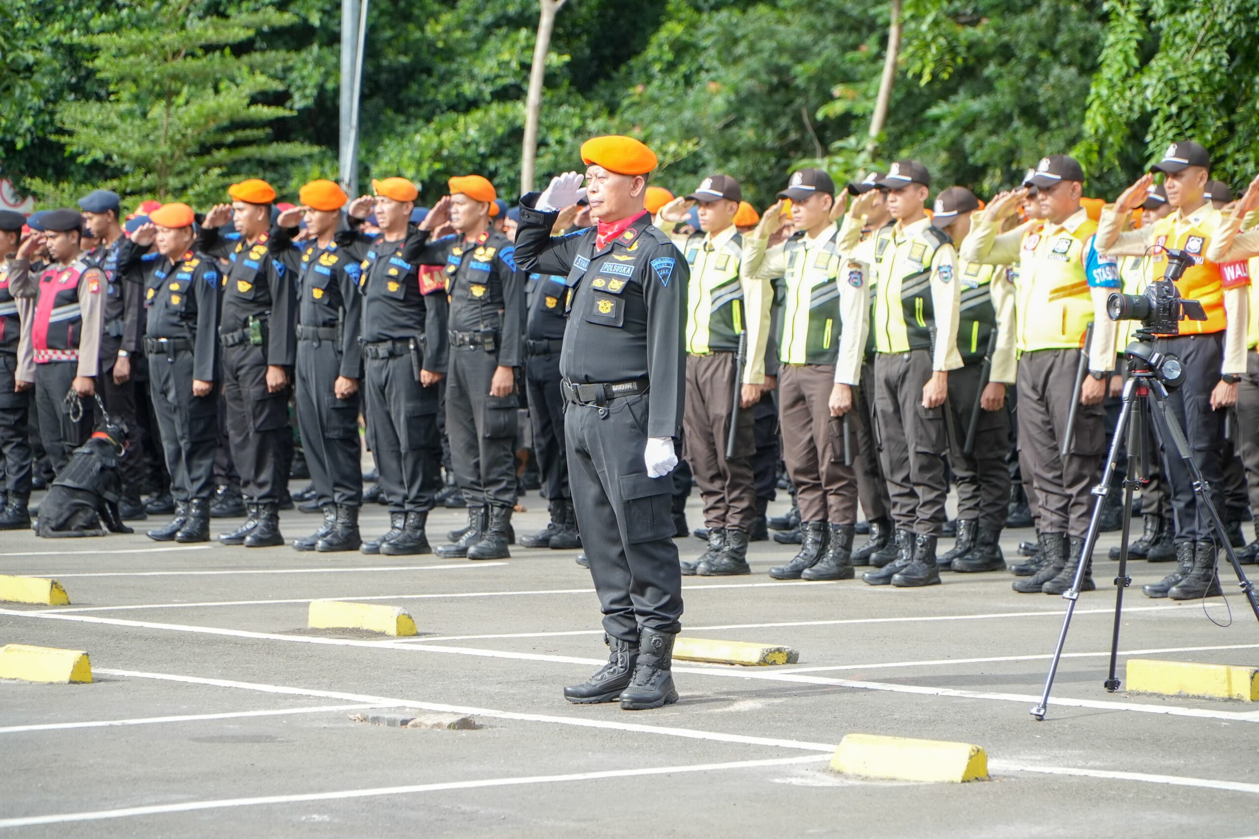 Jelang Mudik, KAI Adakan Apel Gelar Pasukan untuk Pengawasan Ketat