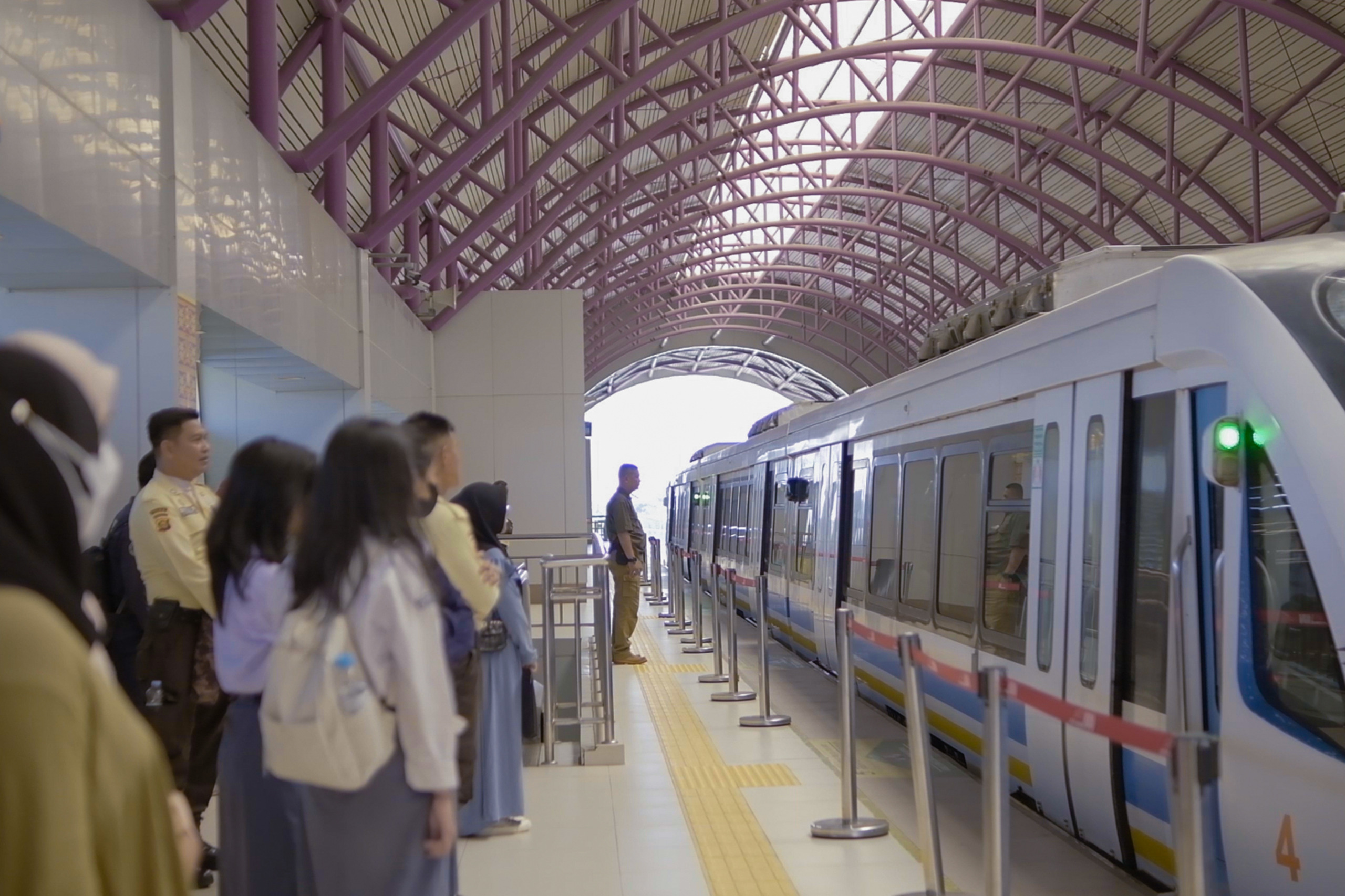 LRT Sumsel Siapkan 8 Perjalanan Lebaran untuk Menunjang Kelancaran Arus Mudik