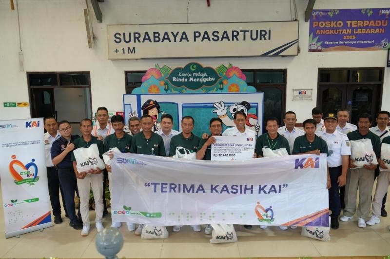 Rp8,1 Miliar untuk Rakyat: Kiprah TJSL KAI dalam Pembangunan Sosial