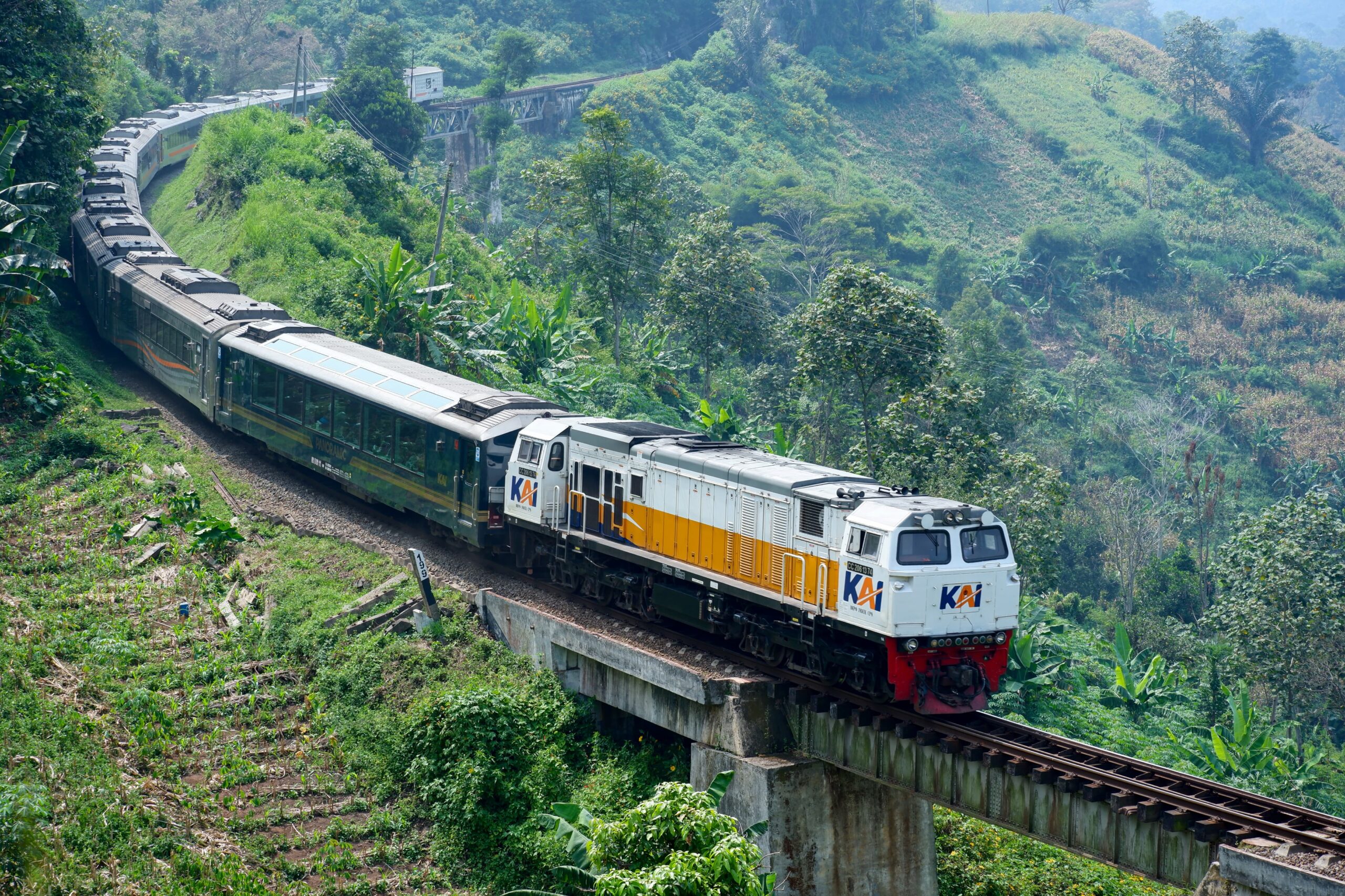 Kereta Panoramic: Menyajikan Keindahan Alam Indonesia dari Dalam Kereta